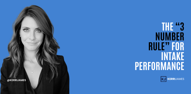 Kerri James  | The “3 Number Rule” for Intake Performance